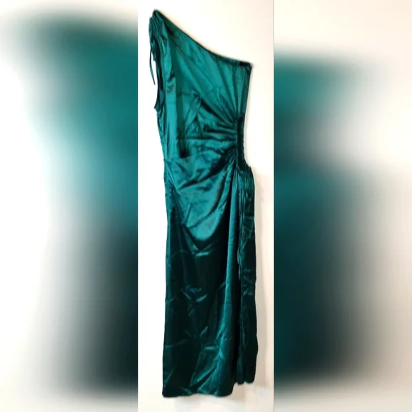 green dress with holes Forest Green Hole Dress main image 0